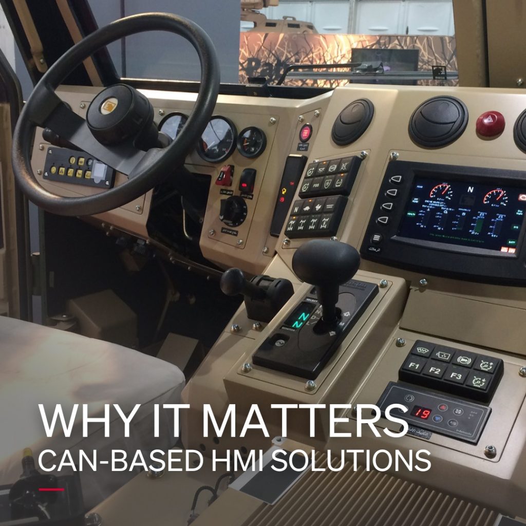 Modernizing Tactical Vehicle Interfaces with CAN-Based HMI Solutions