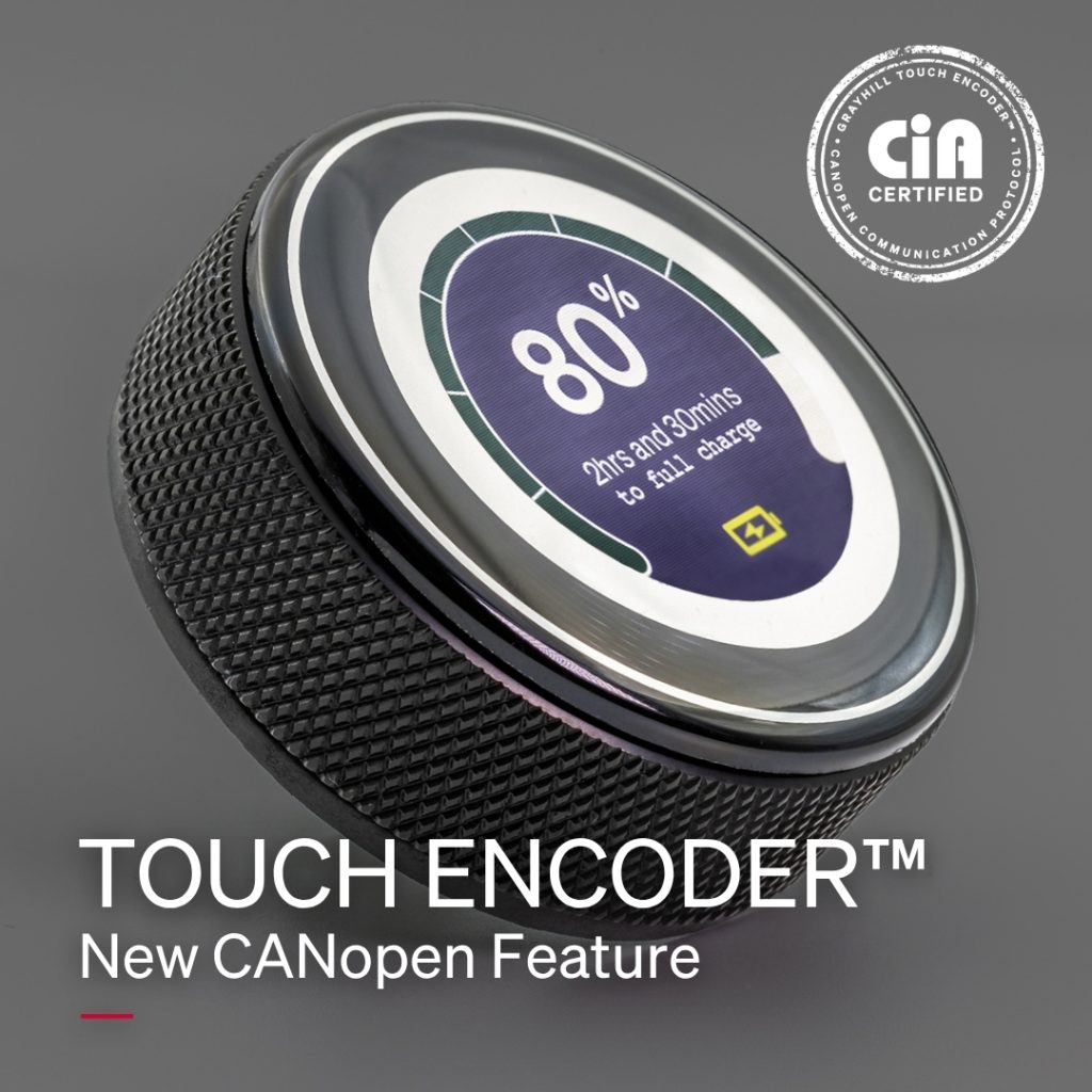 Touch Encoder™ Achieves CANopen Certification